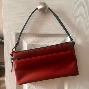 Vintage Coach Mercer Twill Nylon Demi Bag